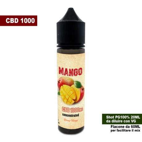 crystal cbd mango 1000